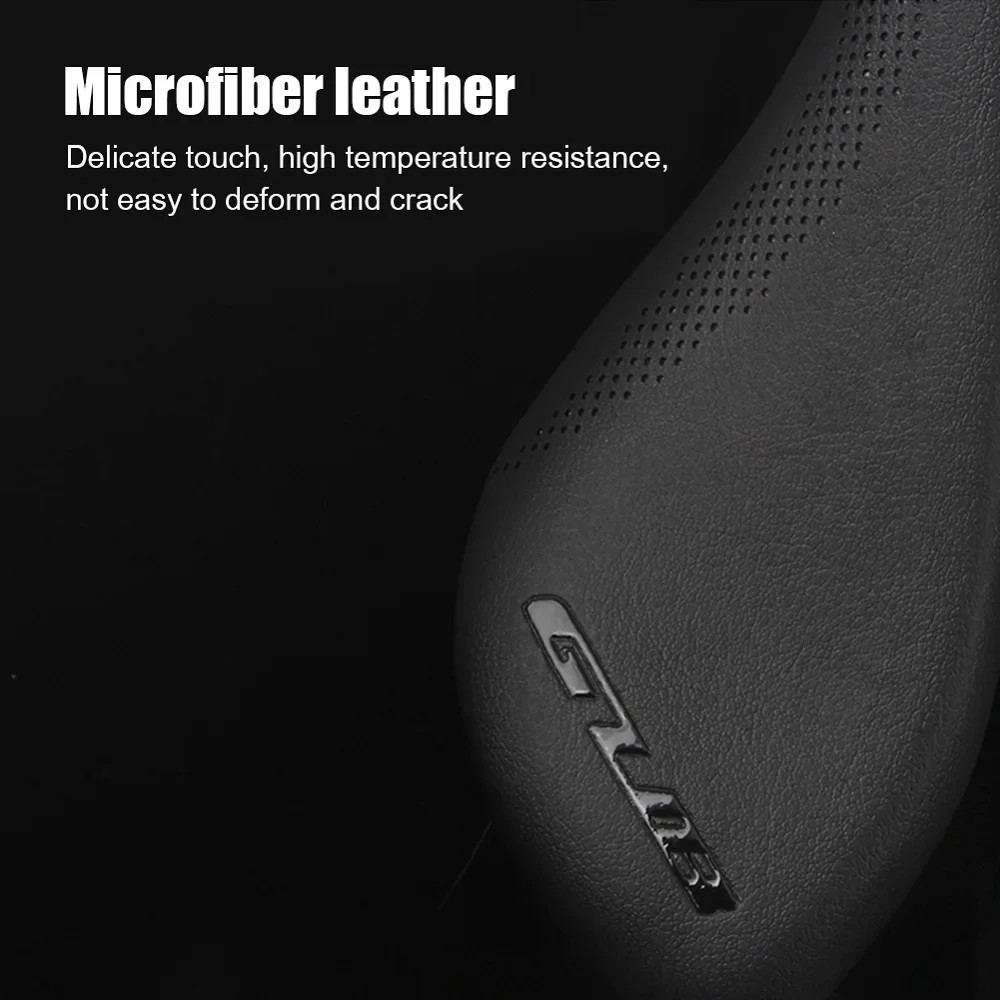 Ultra-Light Hollow Bike Saddle Carbon Fiber Leather Mountain/Road Bikes Seats