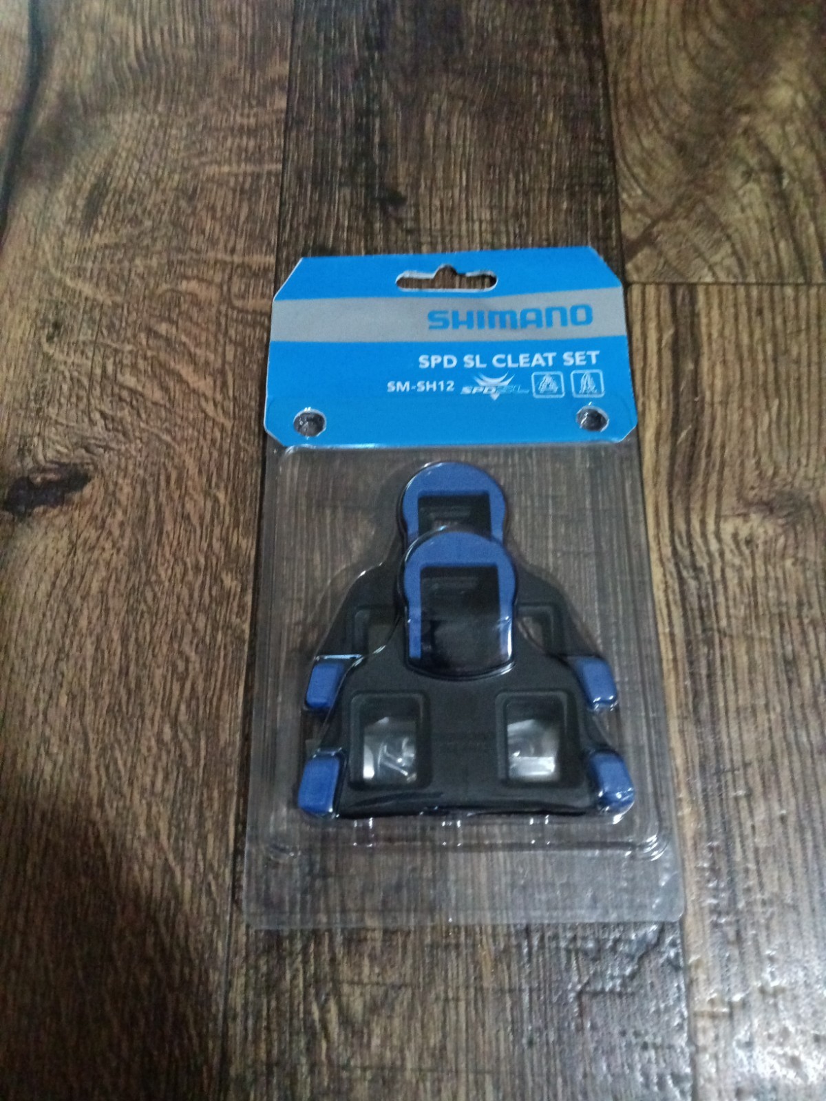 SHIMANO SPD-SL SM-SH12 BLUE Cleat Set Spdsl 1 Pair Racing Shoes New
