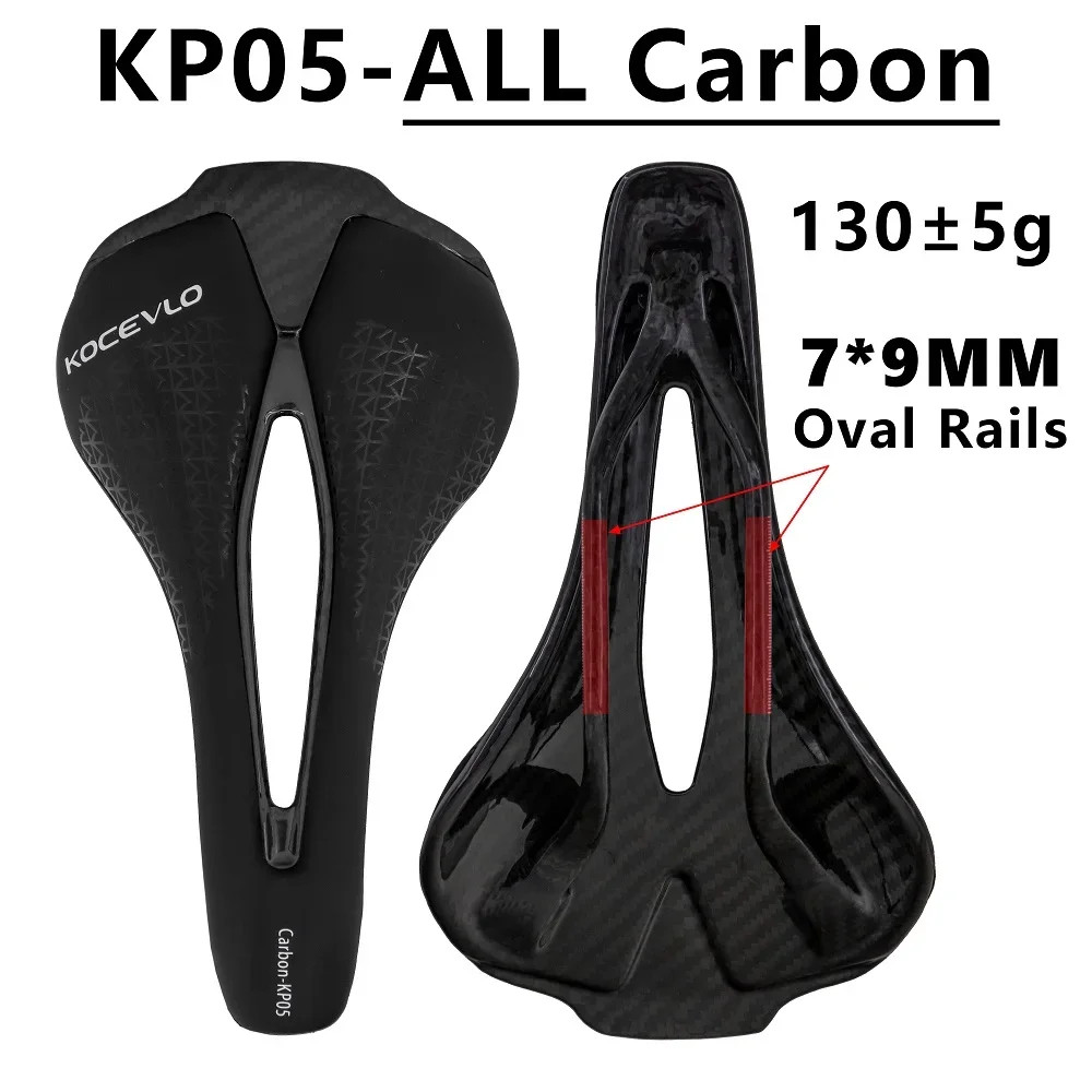 M5 Cycling Bike Saddle Ultralight Full Carbon Racing Seating Saddles 125g M5