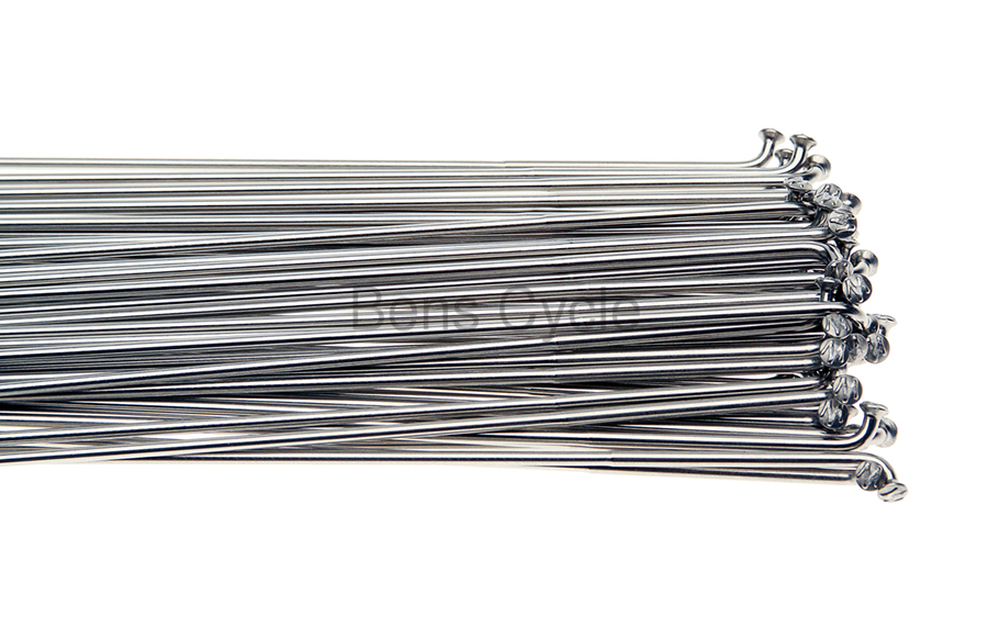 Wheelsmith DB15 Spokes Double Butted 266mm 15g 1.8/1.5/1.8 Lot of 10 Silver NEW