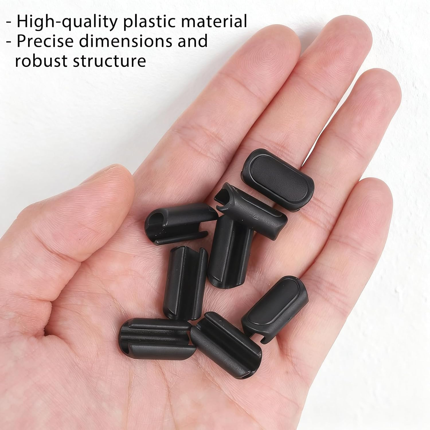 8 Pcs Bicycle Brake Cable Clips for 4mm and 5mm Housing and Hose Management