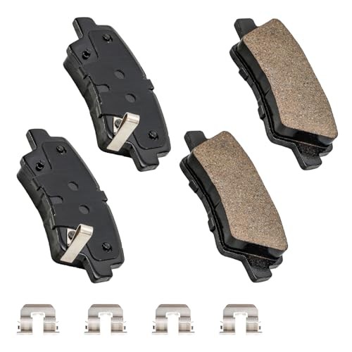 Brake Pads Kit for Kia Soul 2010-2013, Hyundai Sonata 2008-2010, D1313 Rear