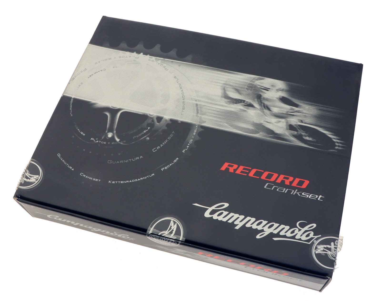 Campagnolo Record Carbon Crankset 10 Speed 53/39T 170mm ’04 Square Taper NOS NEW