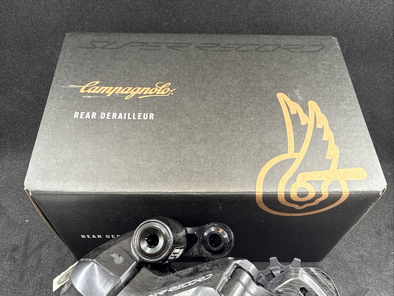 Campagnolo SUPER RECORD Wireless Rear Derailleur 12-Speed Medium Cage Carbon