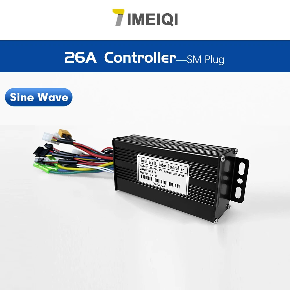 Ebike Sinawave Controller 36V/48V 17/26/30/40A with LCD DIsplay Conversion Parts