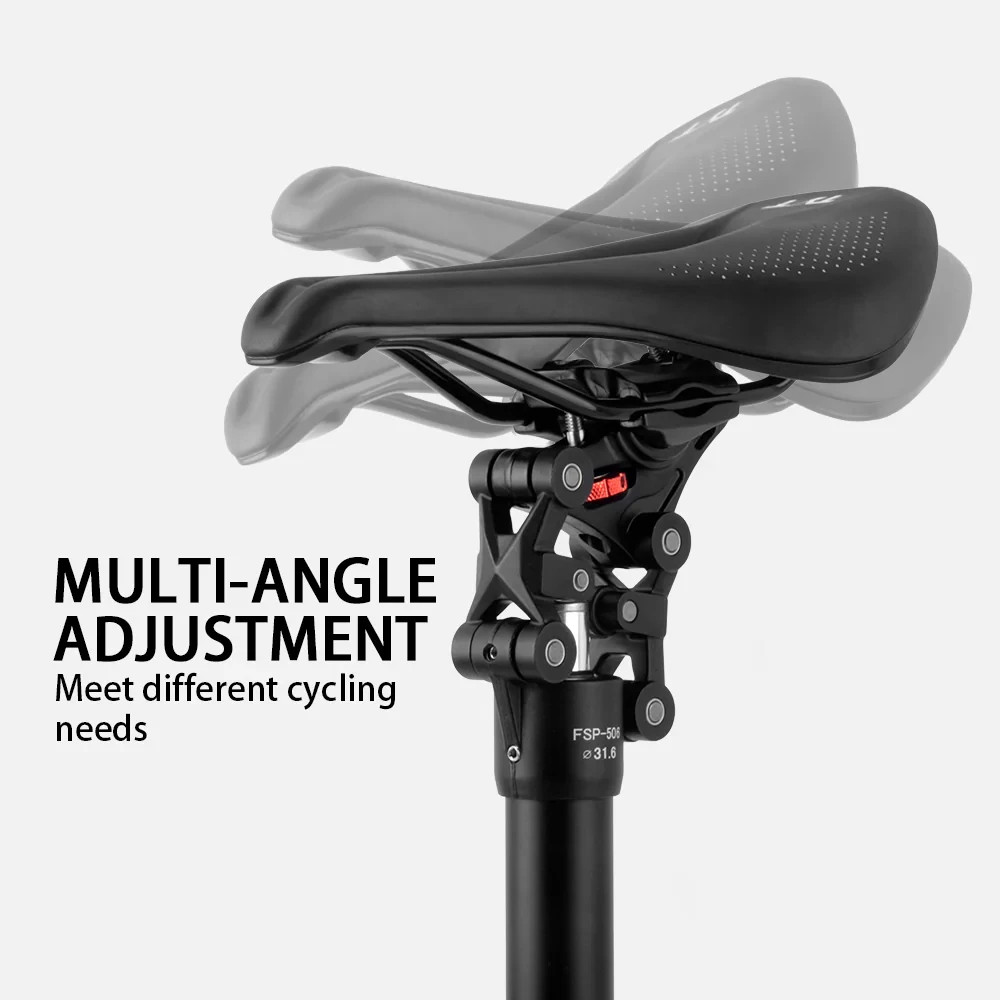 Bike Suspension Seatpost Shock Absorbing Adjustable Soft/Hard MTB Road 27.2 mm