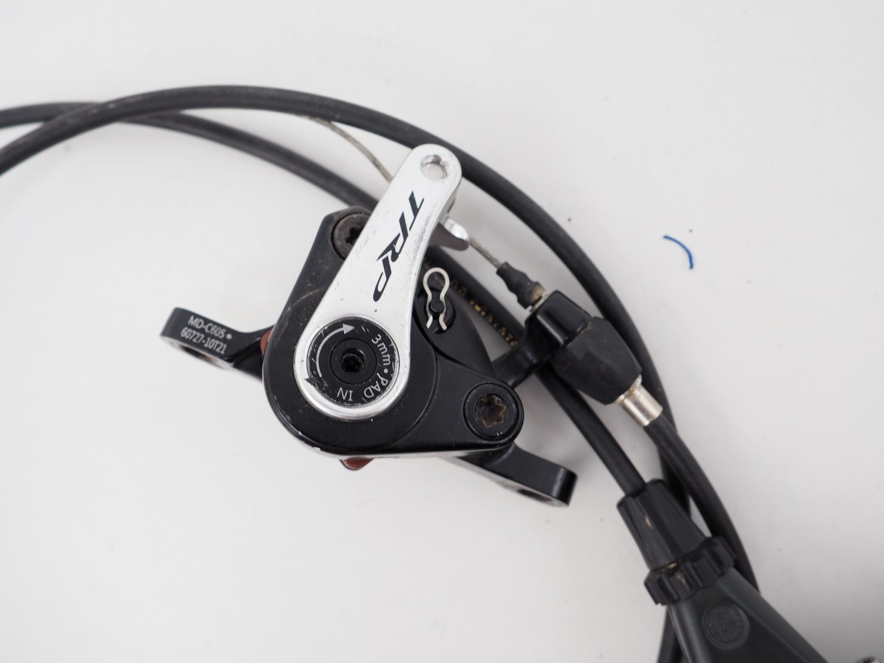 Shimano Tiagra BL-4700 Flat Bar Brake Lever Set w/ TRP MD-C605 Disc Calipers
