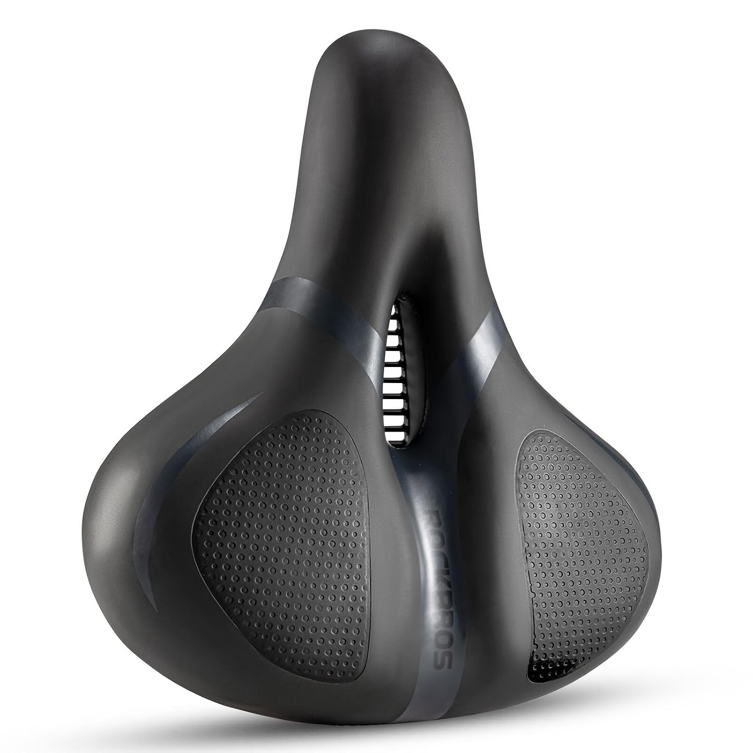 ROCKBROS Bike Seat Cushion for Men Women with Dual Shock Absorbing Ball Memory F
