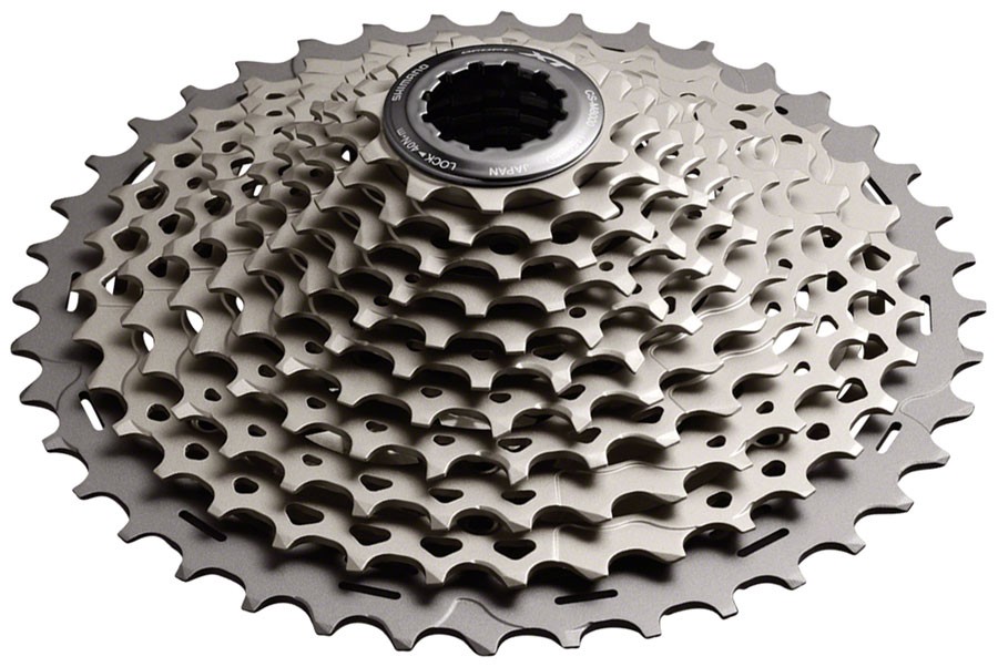 Shimano Deore XT CS-M8000 Cassette – 11 Speed, 11-40t, Gray