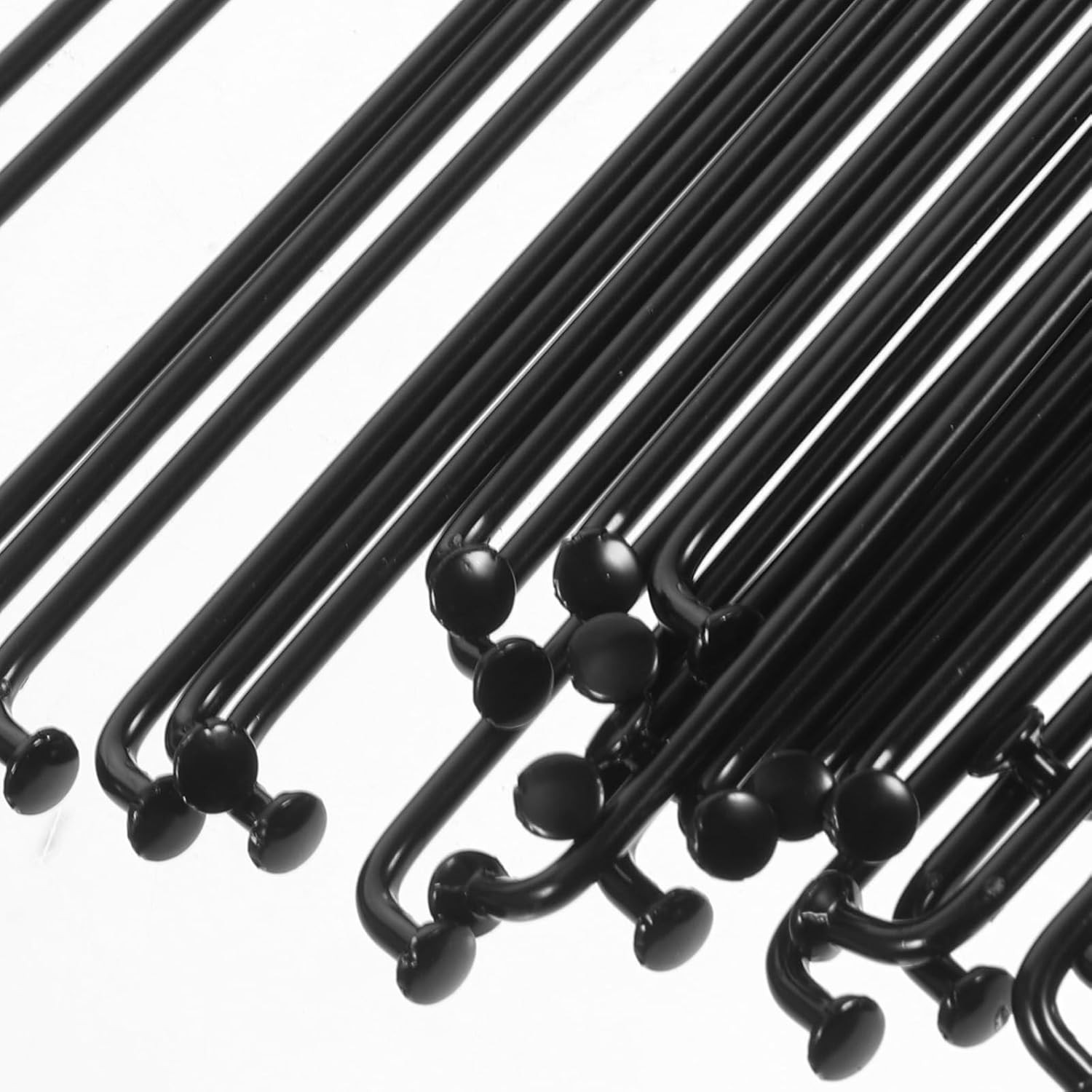 36Pcs 14G Bicycle Spokes with J-Bend Design – 260mm Alloy Steel Set