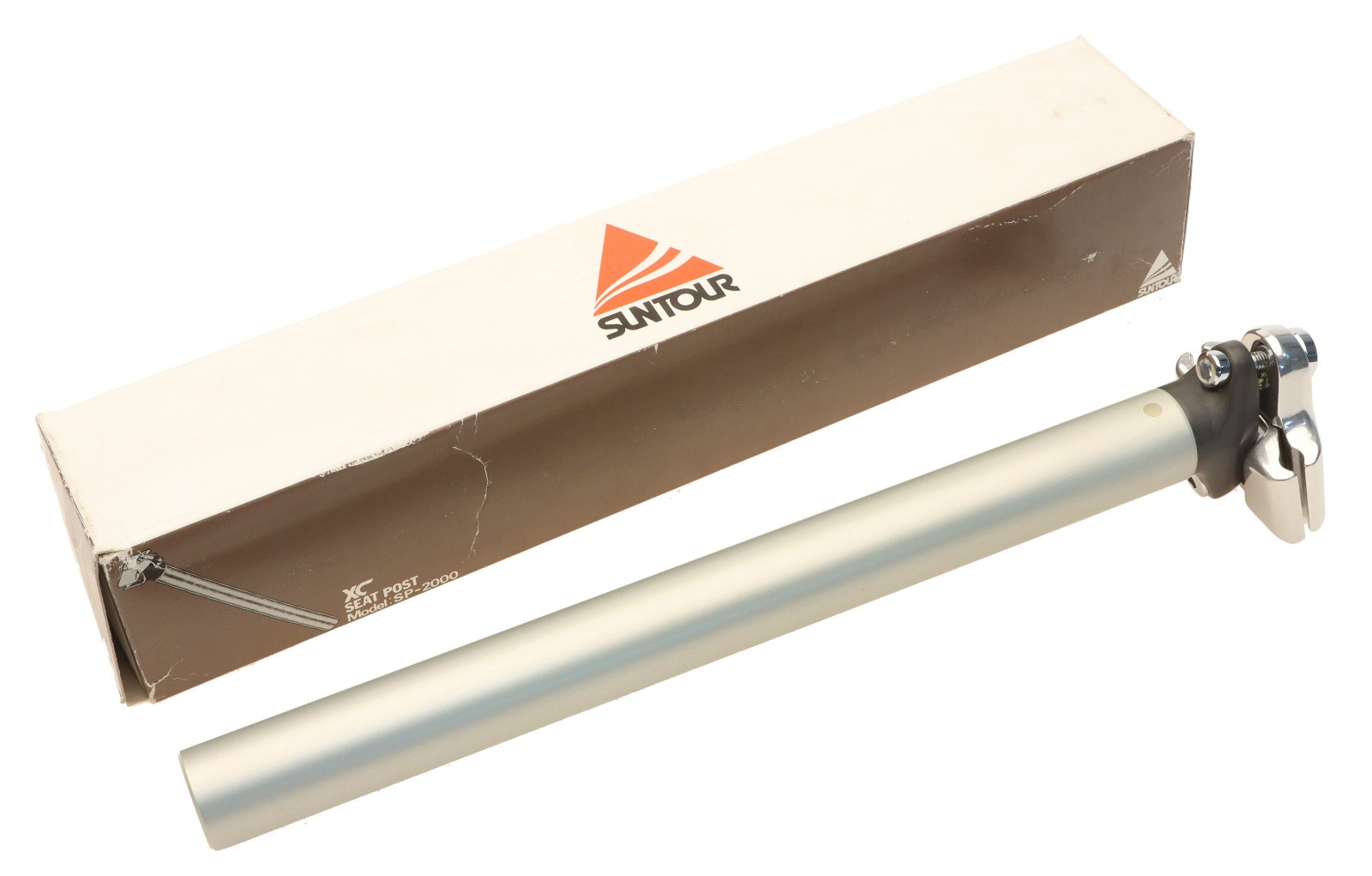 SunTour XC SP-2000 Seatpost 26.8mm 305mm 20mm Silver NEW NOS VINTAGE MTB NIB