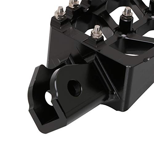 Dirt Bike Foot Pegs,7075 Aluminum CNC Pedals Rests for Surron Light Bee black