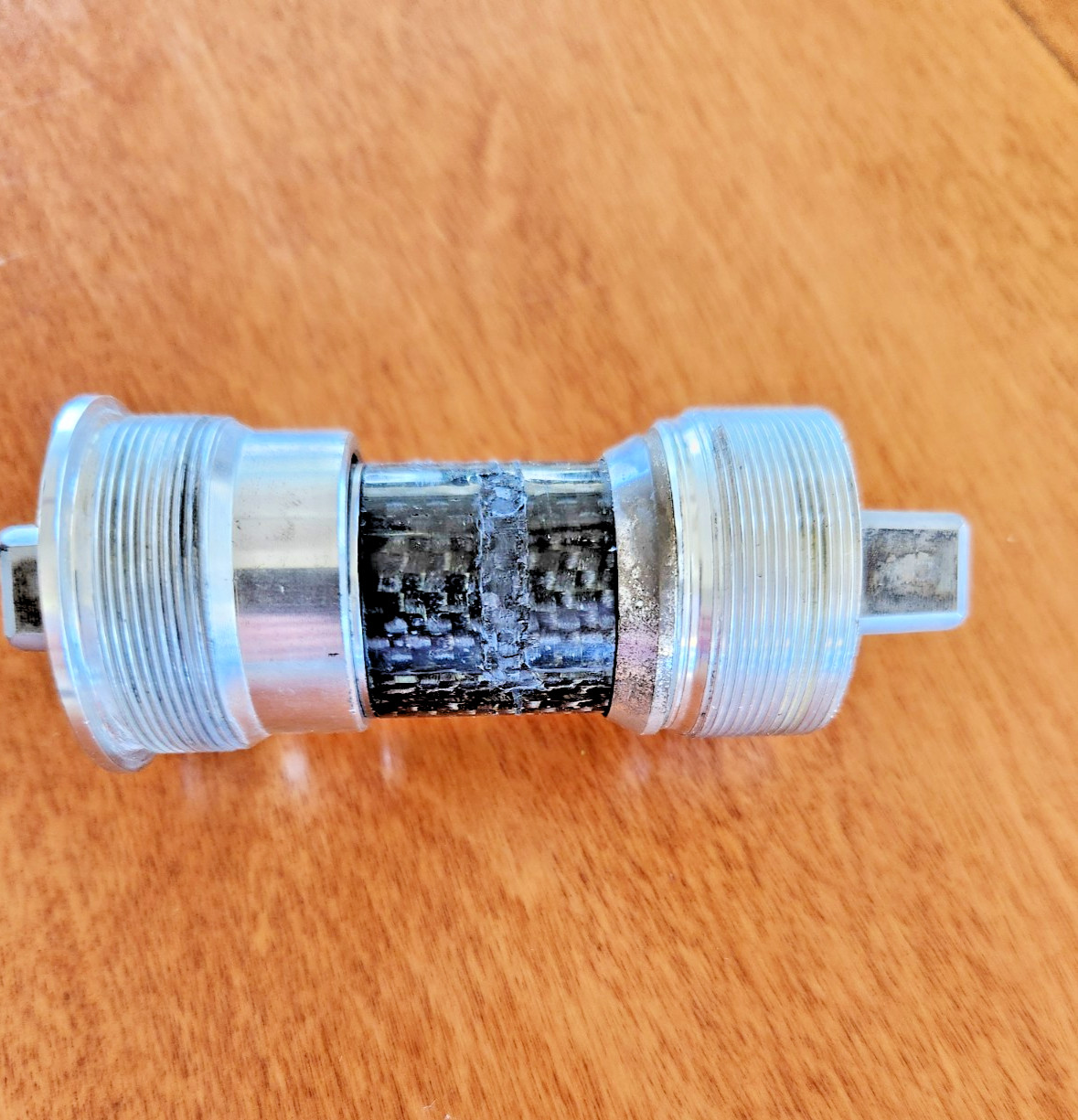 Vintage Record bottom bracket with Italian threading (36 × 24 TPI)