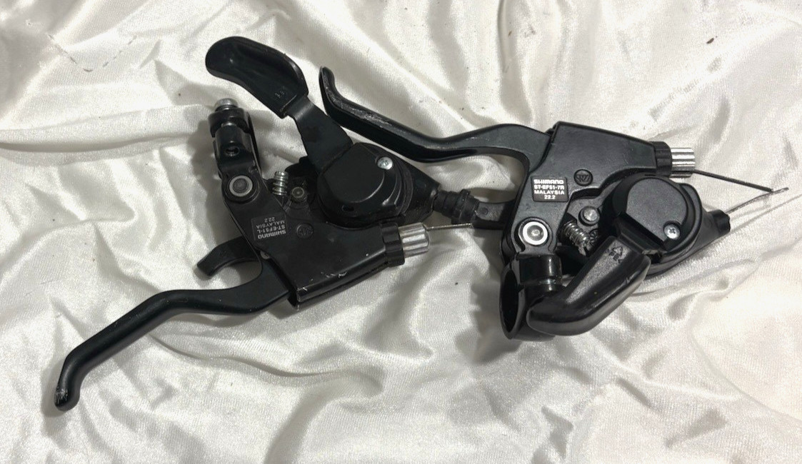 SHIMANO MTB SHIFTERS/BRAKE SET Left/Right Vintage 3×7 ST-EF51