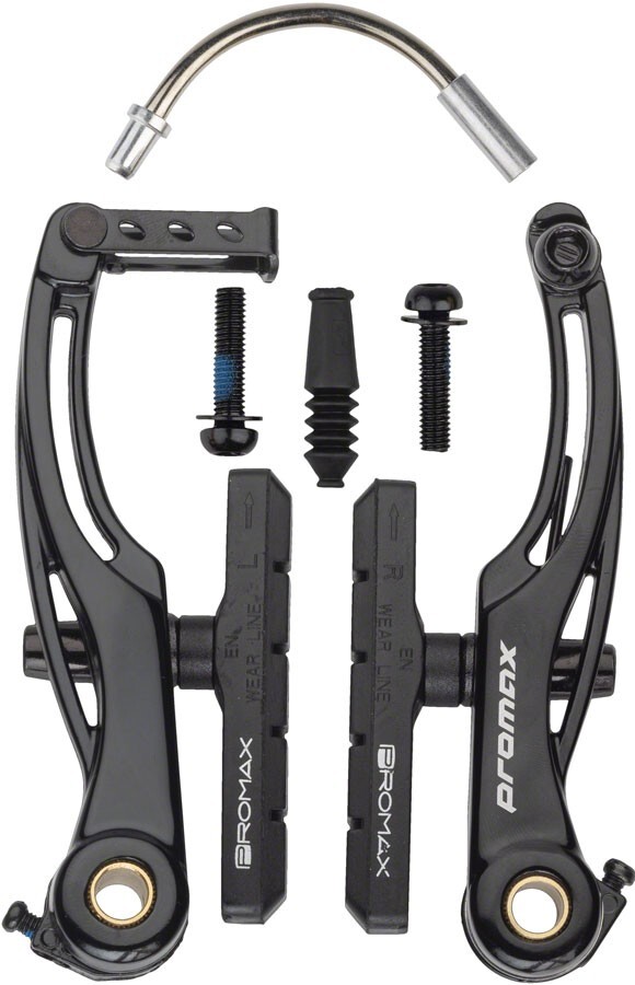 PROMAX P-1 LINEAR PULL V-BRAKE – LONG PULL, 108mm BLACK