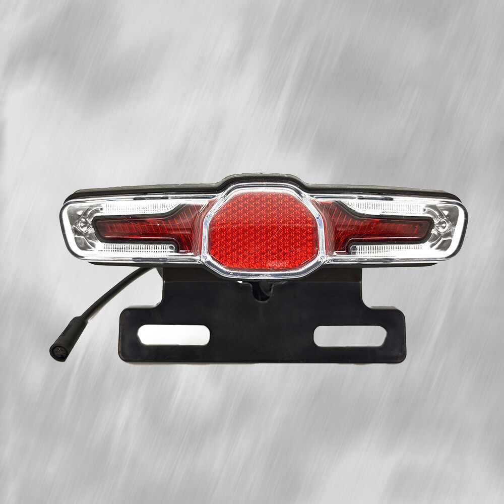 For Bafang Mid-Drive Motor E-bike Headlight Taillight Turning Brake Light Set