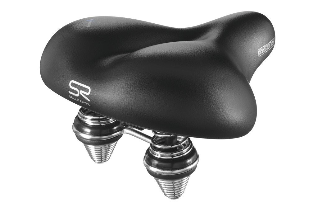 Manhattan Saddle, Black, 27 x 45 x 10 cm