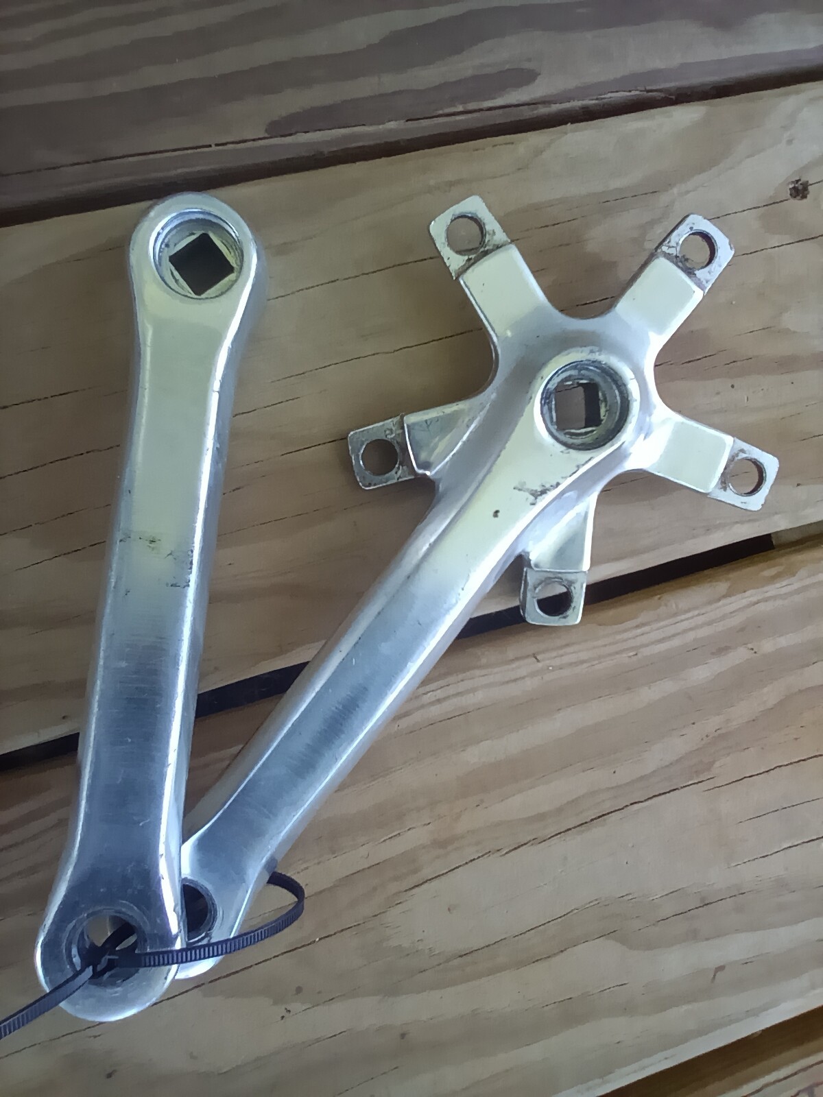 DOTEK FG PRO6 Crankset 165mm 53/39 Square taper 130BCD