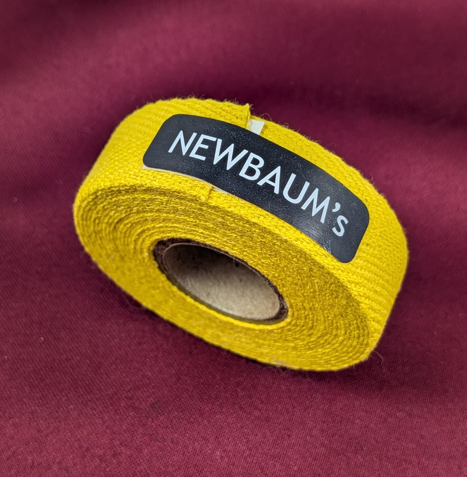 Newbaum’s Road Bike Handlebar Cloth Tape Yellow 1980s ONE