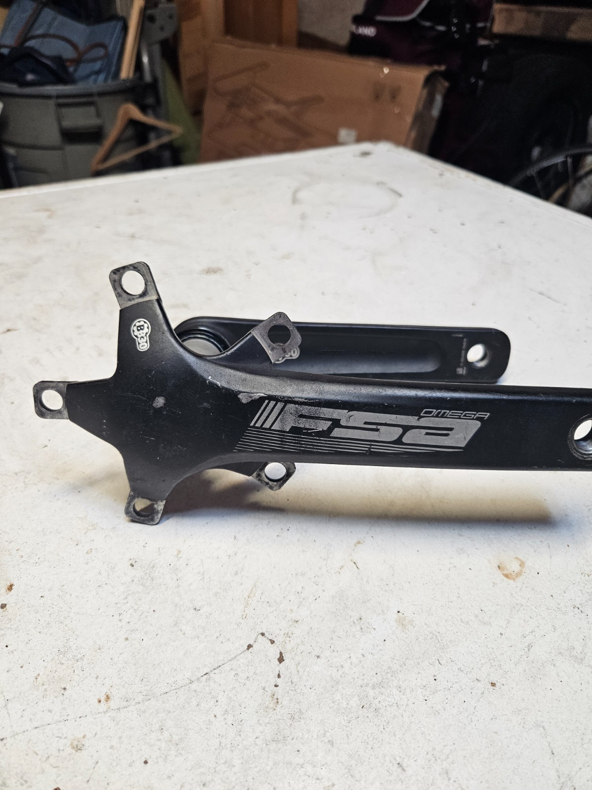 FSA Full Speed Ahead Omega Crankset- 172.5mm, 110BCD