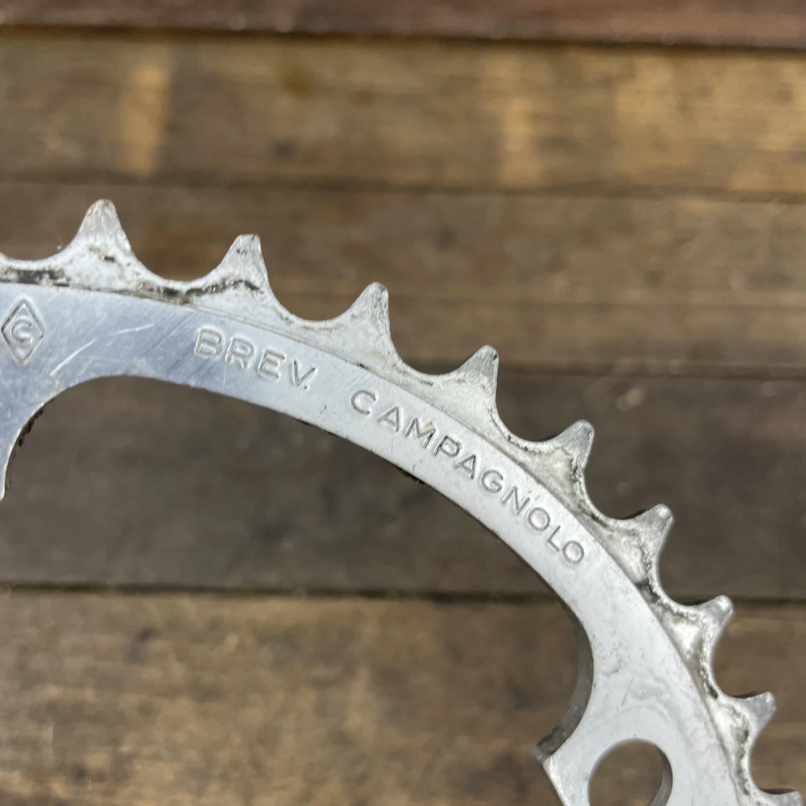 Vintage Campagnolo Chainring 42t 135 BCD Road Bike Made in Italy 45g Brev 5-Bolt