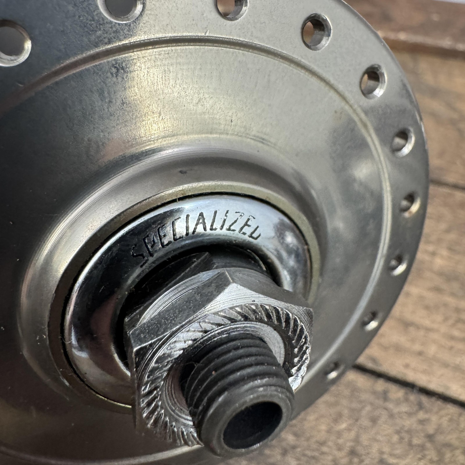 Vintage Specialized Hub Set 40H 140 mm NOS Tandem QR Sealed Bearing High Flange