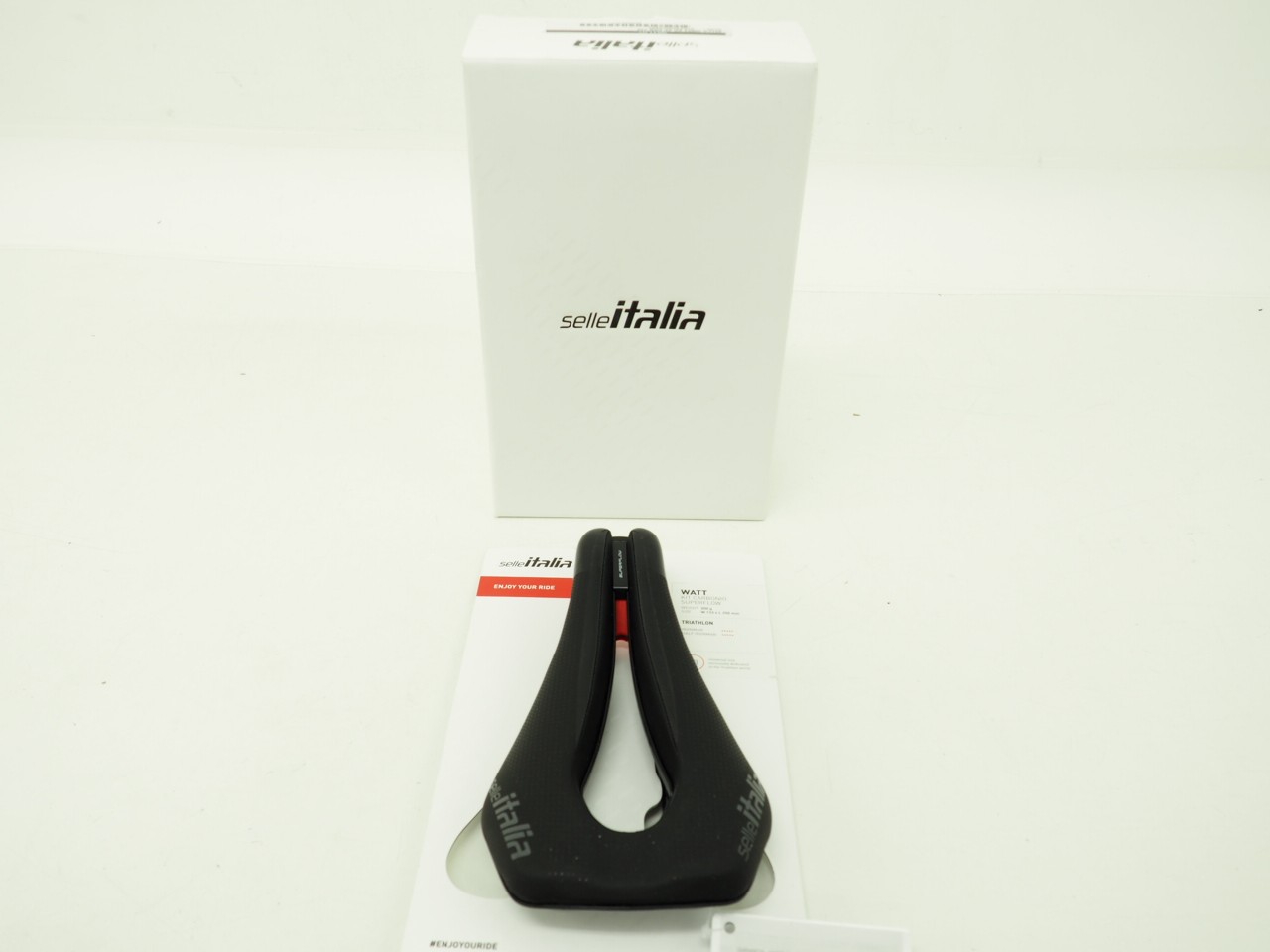 Selle Italia WATT Kit Carbonio Superflow U3 133x255mm Carbon Rail Saddle Black