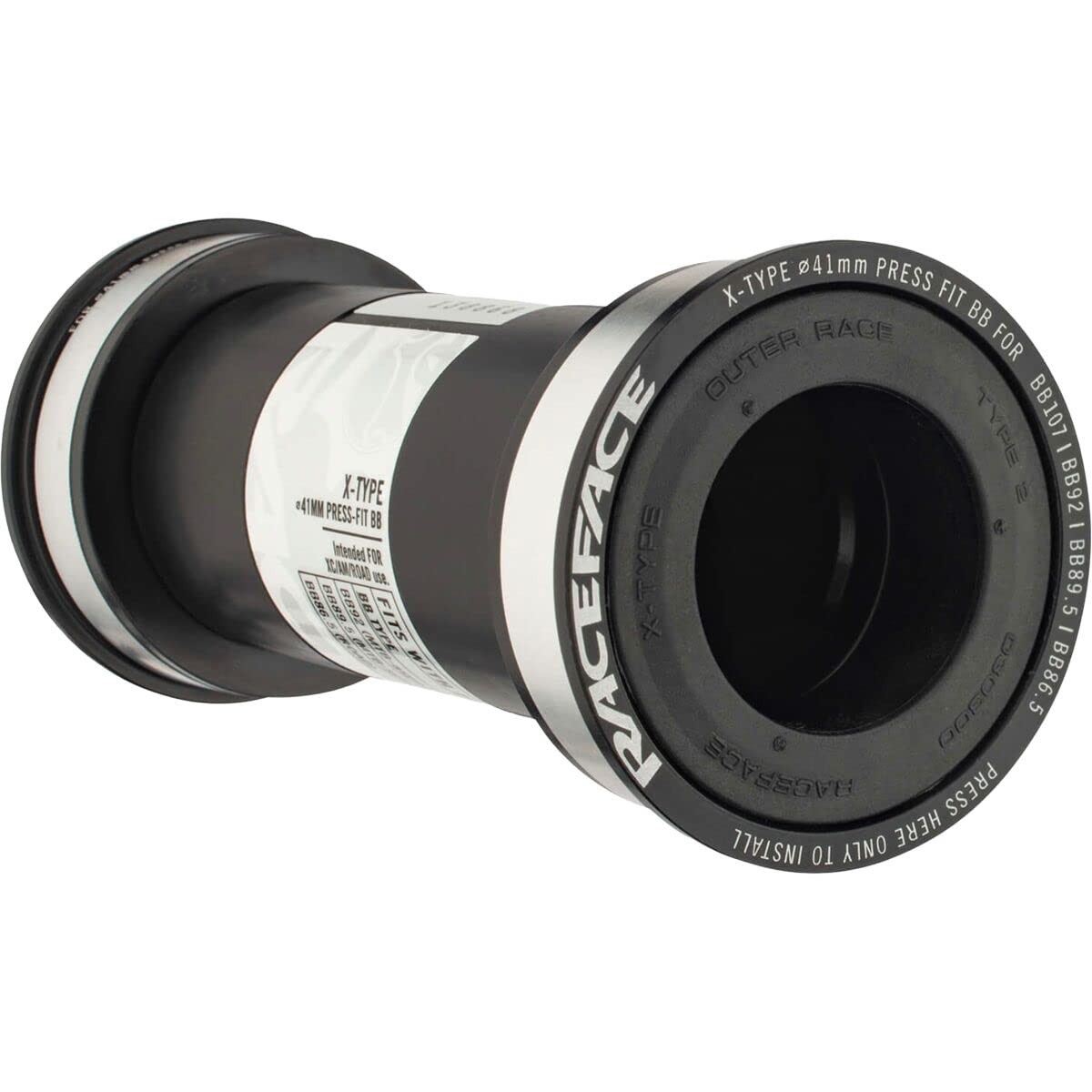 RaceFace EXI BB92 Bottom Bracket: 41mm ID x 92mm Shell x 24mm Spindle