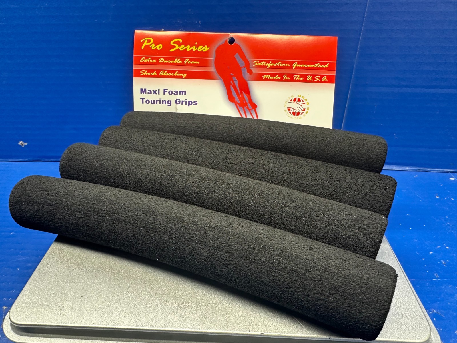 Road Bike Foam Grips / Grab On Maxi Kit / The Original! Best on Vintage Bikes!