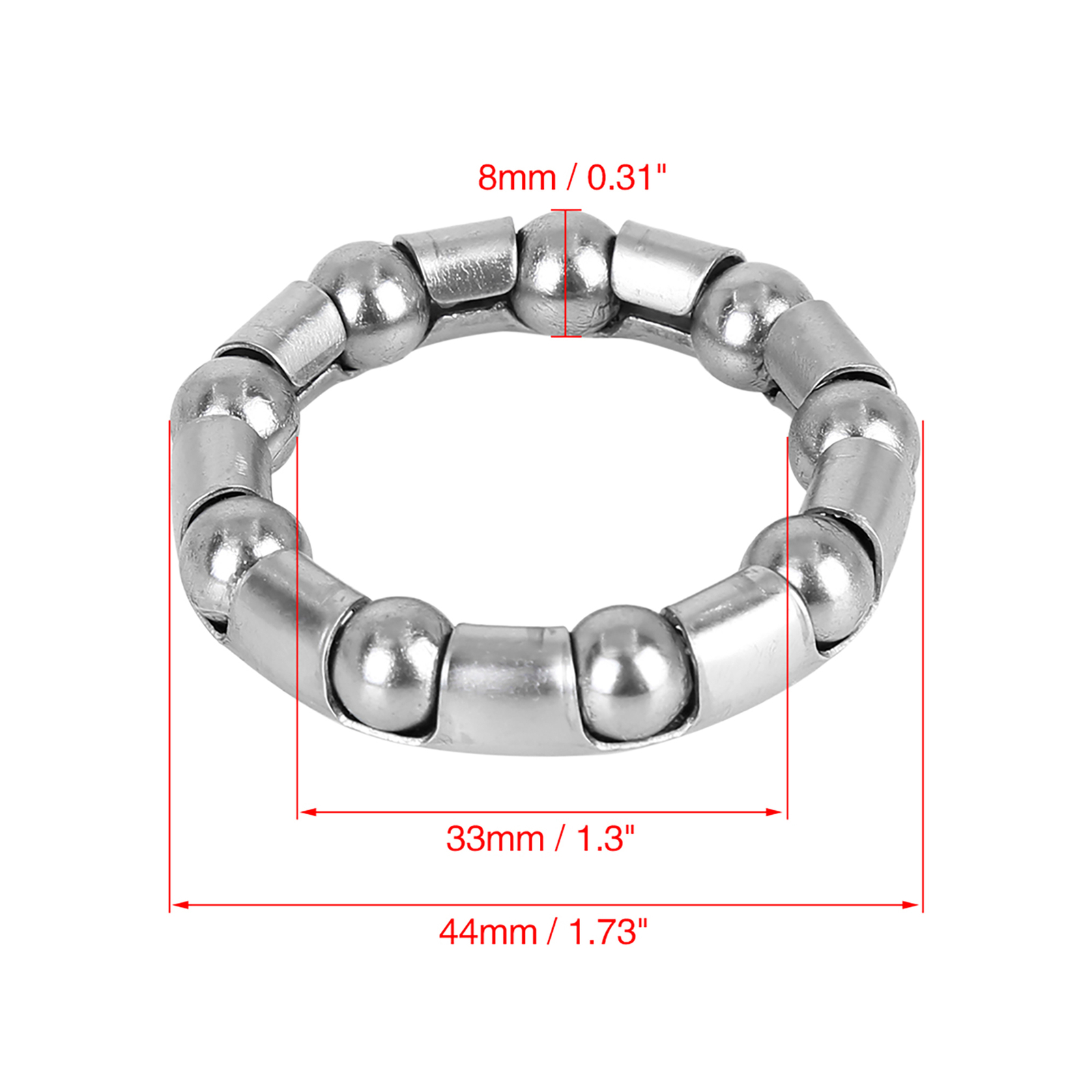 4pcs Ball Bearing Cages Crank Bearings Wheel Bearing Retainer Custom for Bicycle