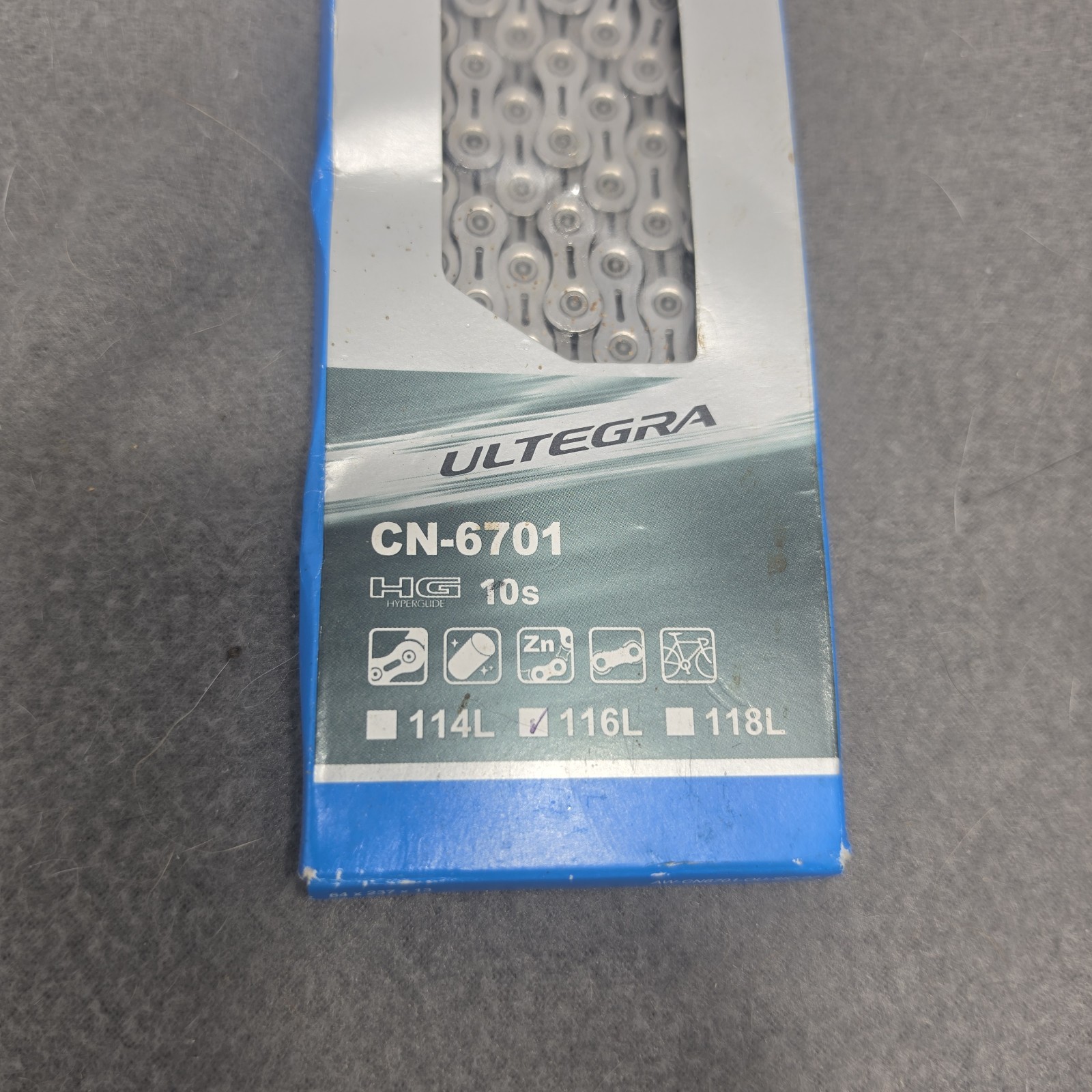 Shimano CN-6701 Ultegra Super Narrow 10 Speed Chain 116 links
