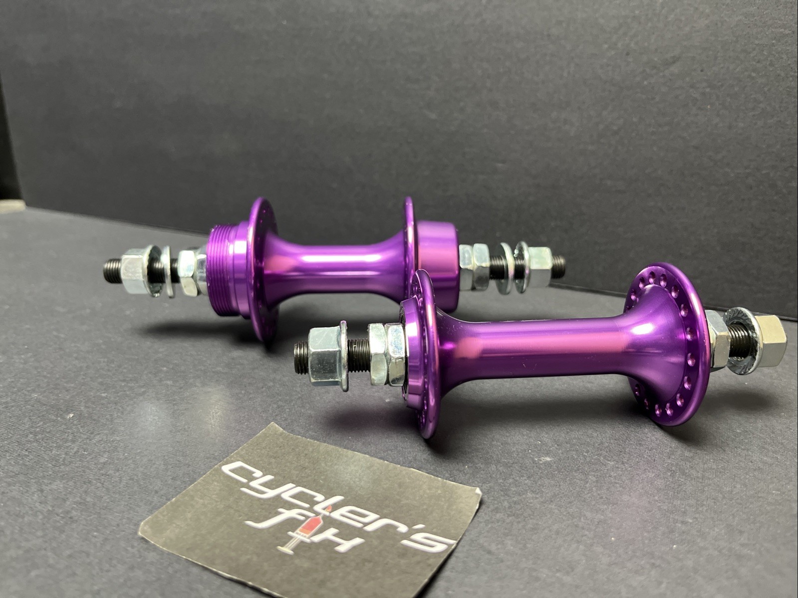36H Sealed Low Flange Anodized Purple Alloy Bmx Bike Bicycle Hub Set Fit Haro GT