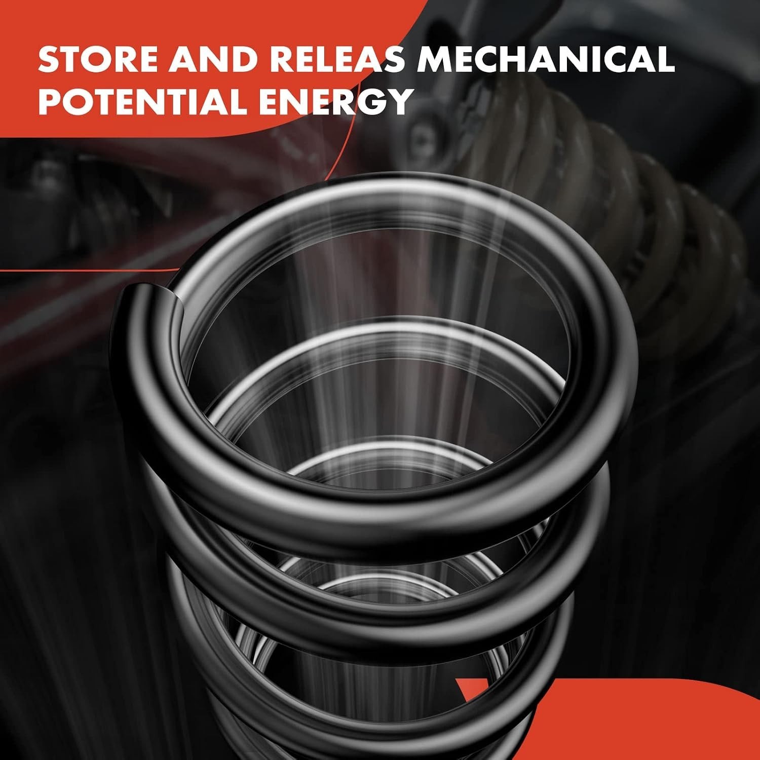 2Pcs Rear Suspension Coil Spring Set Compatible with Audi A4 Quattro 2009-2012,