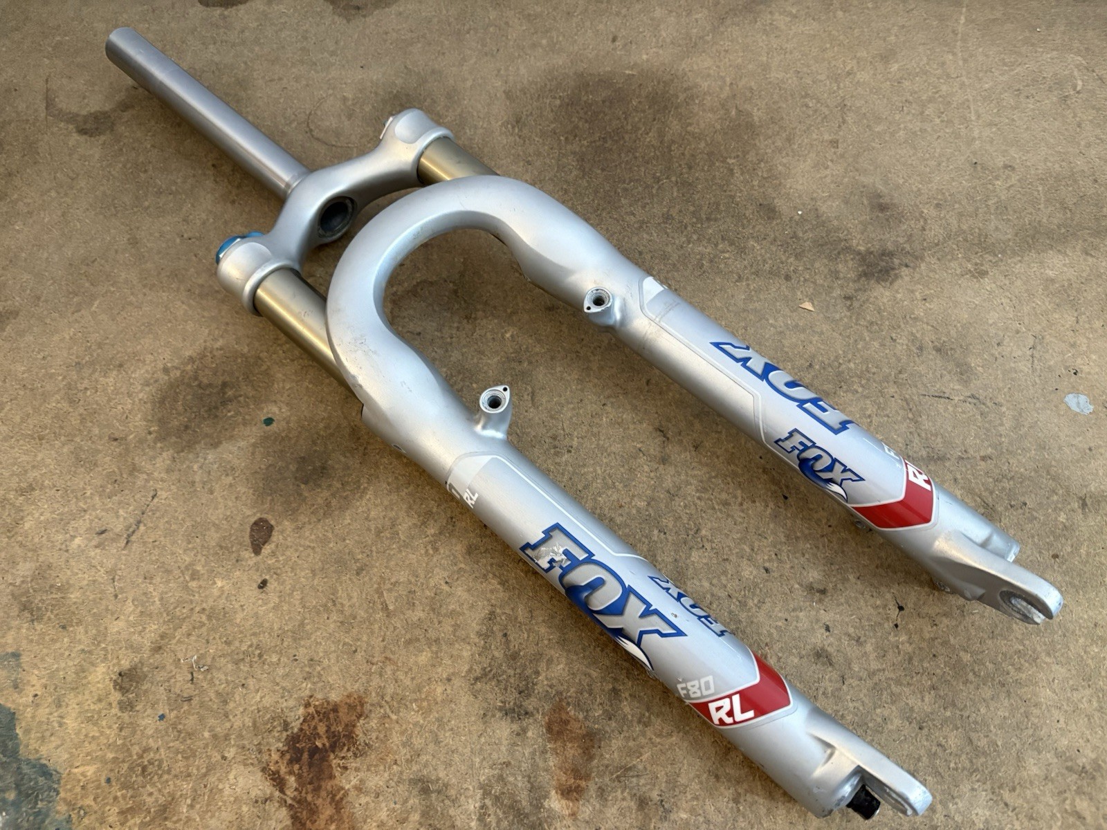 Fox F80 RL Mountain Bike Fork for 26” Wheels V-brake or Disc Shock 80mm
