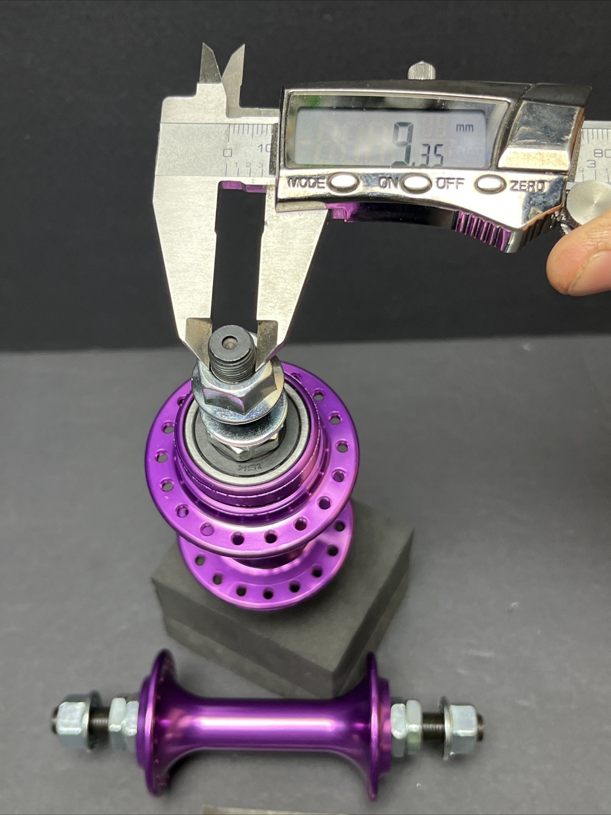 36H Sealed Low Flange Anodized Purple Alloy Bmx Bike Bicycle Hub Set Fit Haro GT