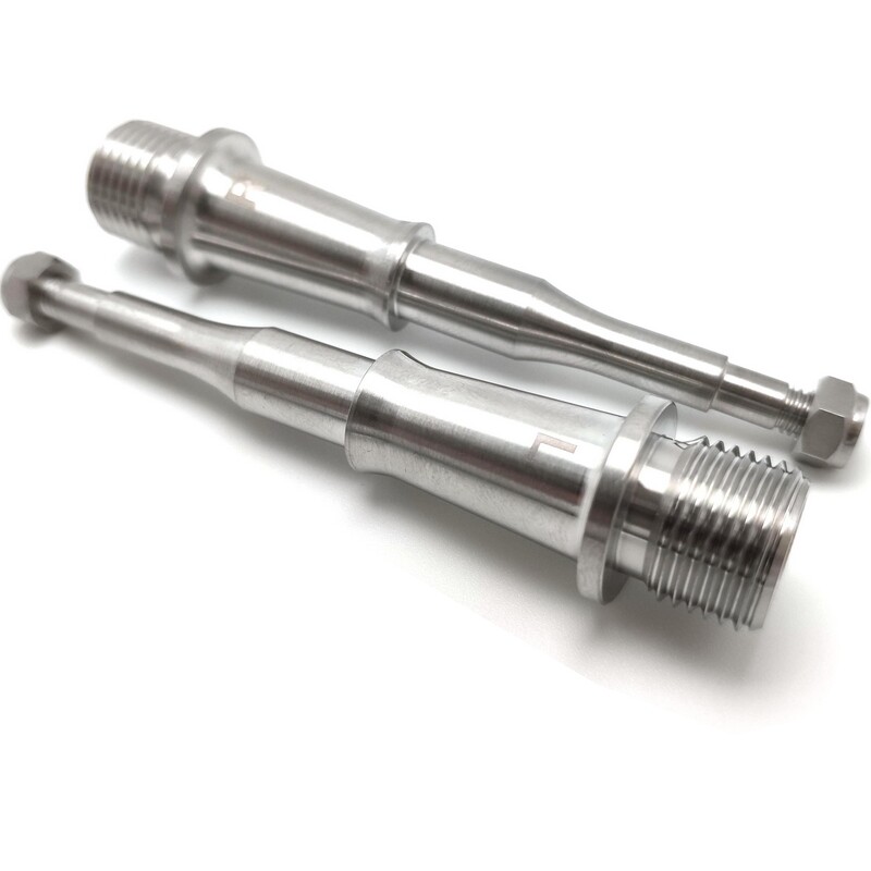 HT Components T1: 2 axles for LEOPARD T1 made of TITANIUM – 43% lighter!
