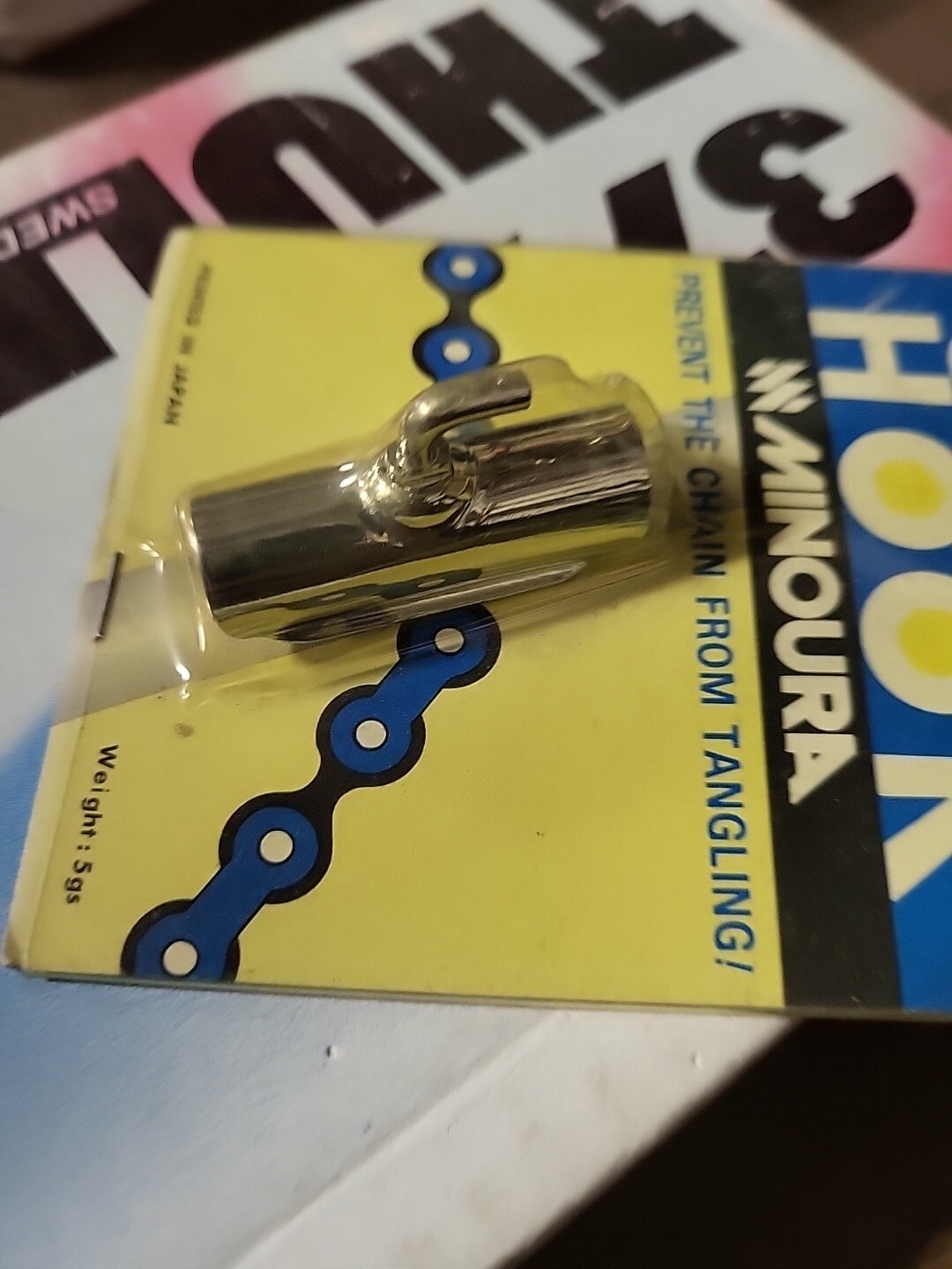 Vintage NOS Minoura Chain Hook -Road Bike Chain Protector-Japan