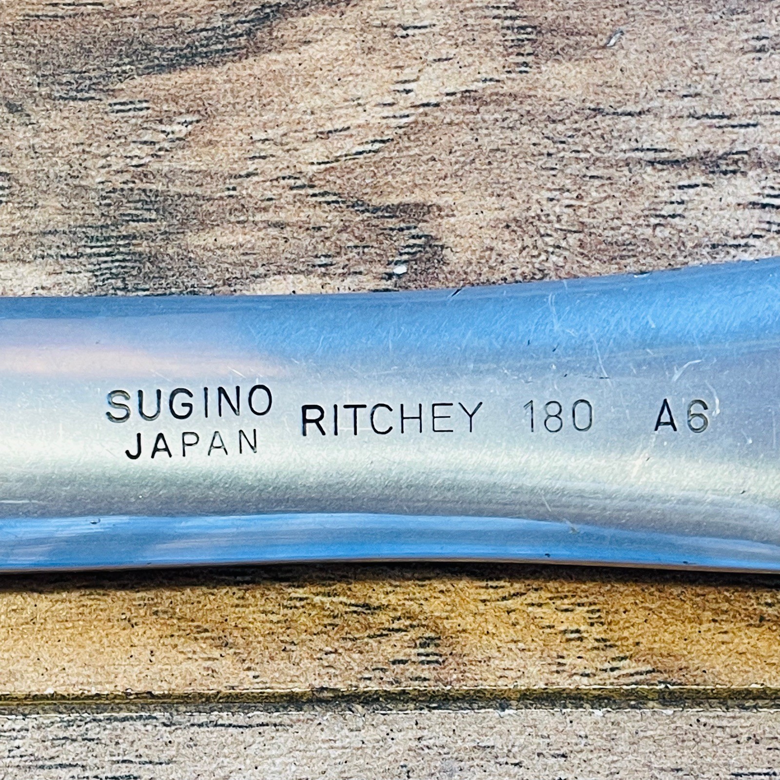Used Ritchey Logic Triple Crankset Sugino Square Taper 110 74 180mm Black Rings