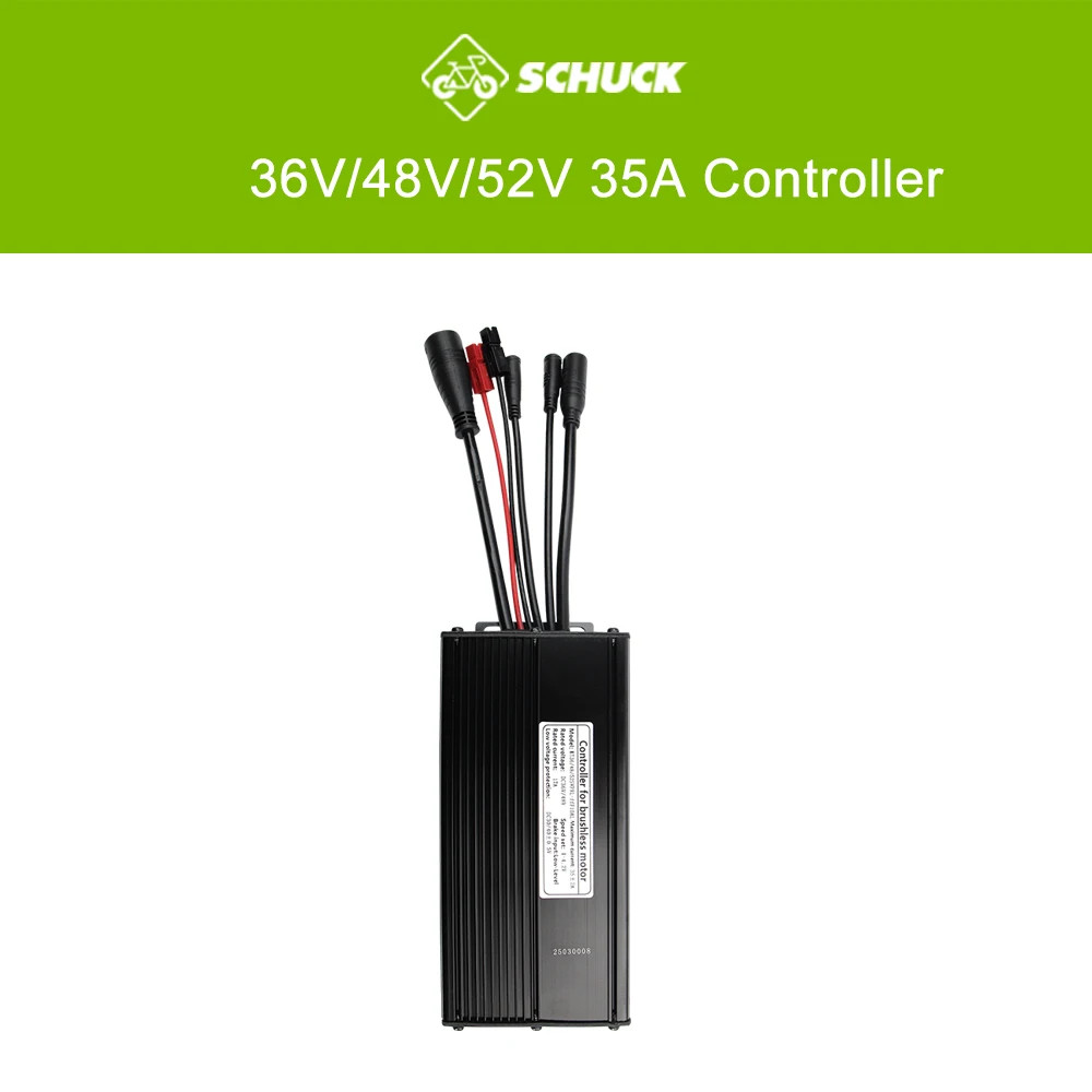 KT Electric Bicycle 36V 48V 52V 35A Sine Wave Controller SM/Waterproof Plug