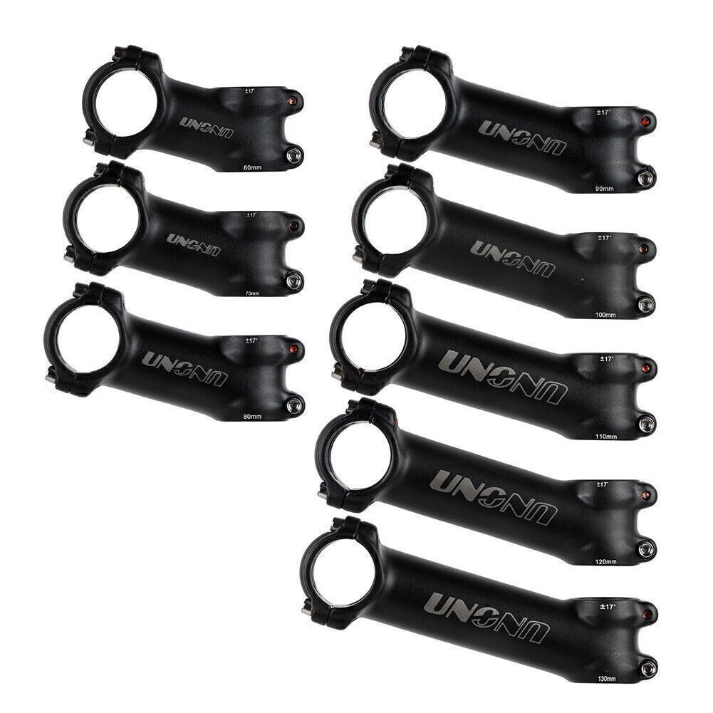 1pc MTB Road Mountain Bike Bicycle Stem Aluminium Alloy 7°/17°/35° 29*60-130mm