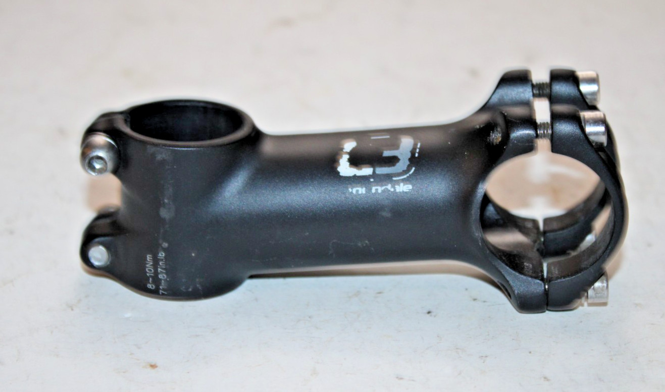 Cannondale C3 MTB Stem 11/8″ Threadless 90mm 31.8mm +/- 7º Black Road MTB Gravel