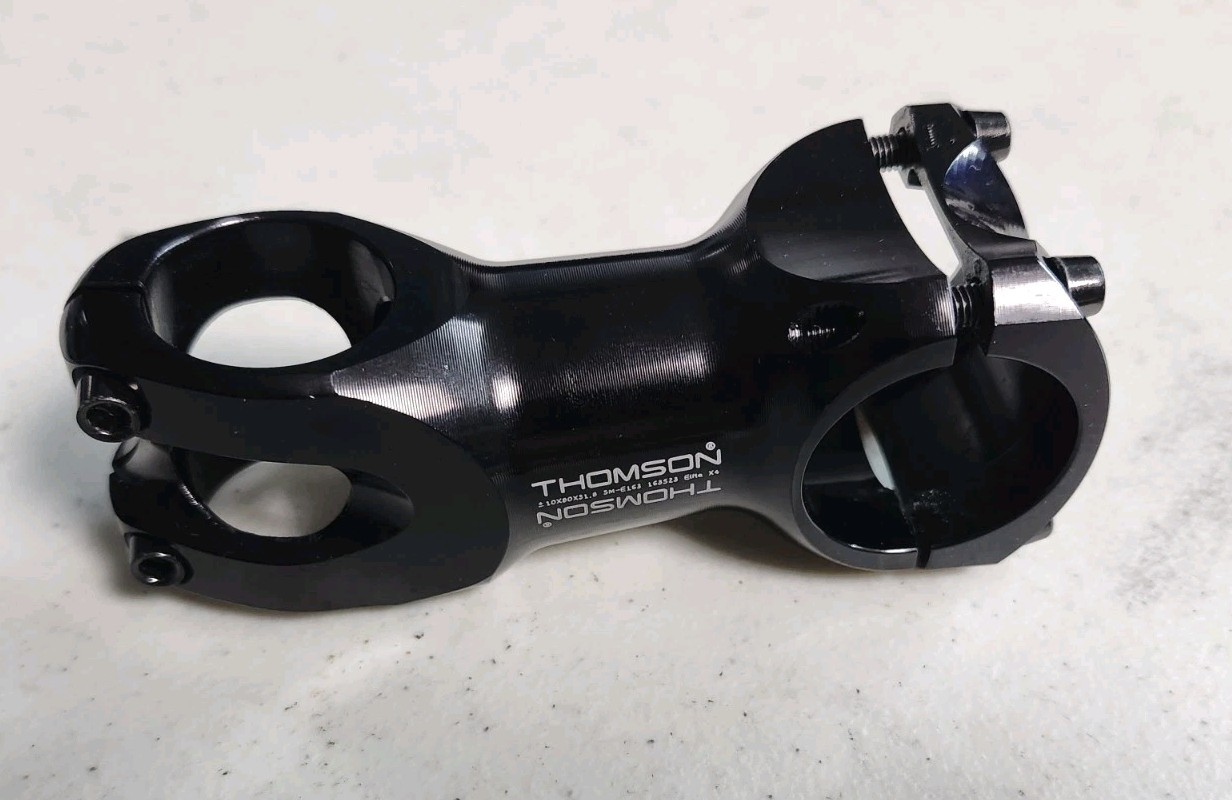 Thomson X4 Bike Stem, Black, 10-Degree x 80mm 31.8