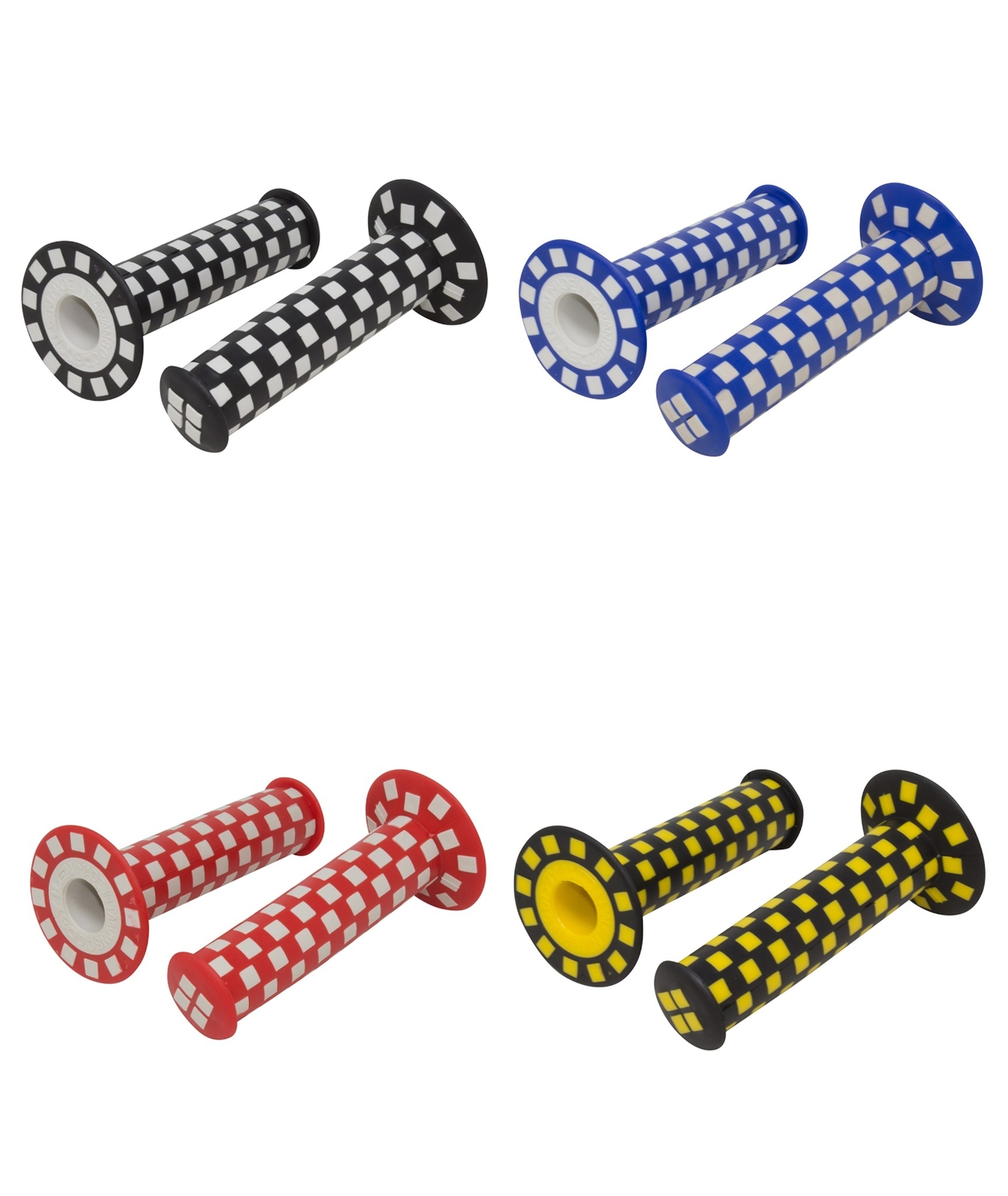 NEW! PRO+ ORIGINAL BMX CHECKER STYLE BICYCLE BIKE GRIPS3
