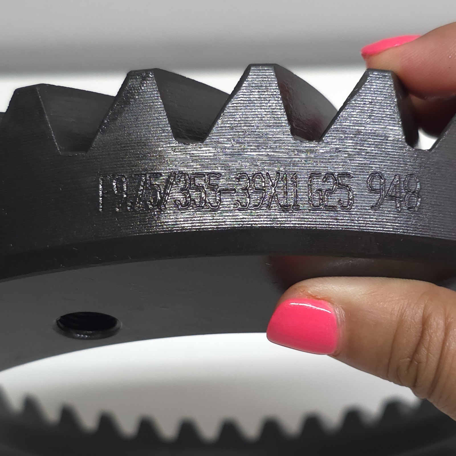 USA Standard Gear Ring F9.75/355-39X11G25 948 and Pinion F9.75/355-11.X39-I25