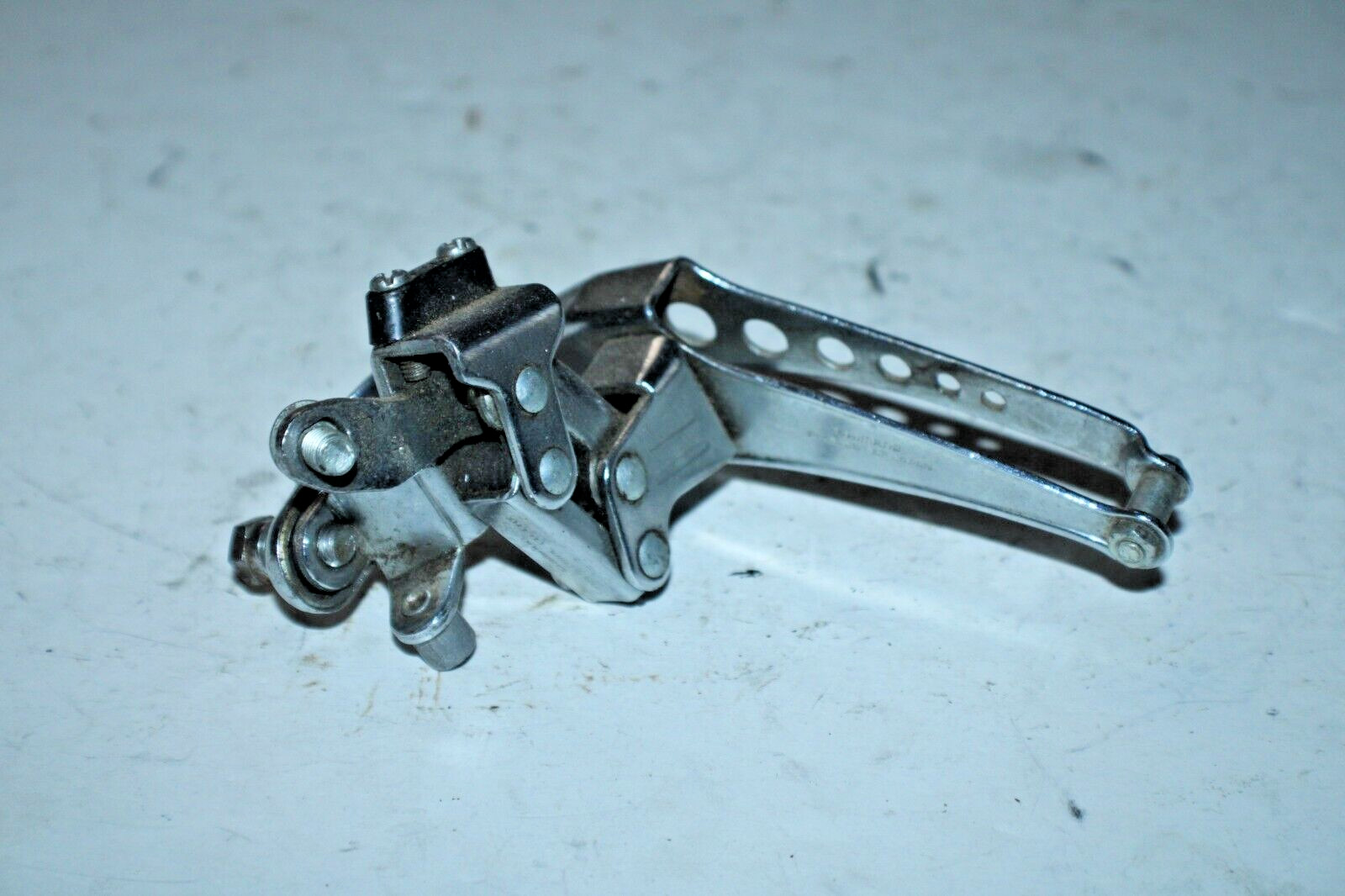Shimano Thunder Bird II Vintage Double Front Derailleur 25.4mm Silver Ships USA!