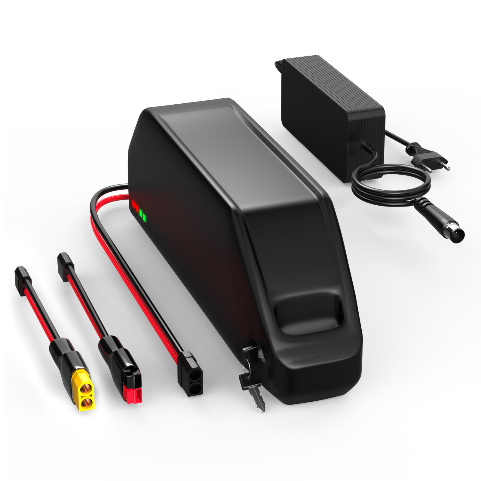 52V 20Ah Hailong Downtube Lithium Battery 50A BMS for 100W- 2600W Motor