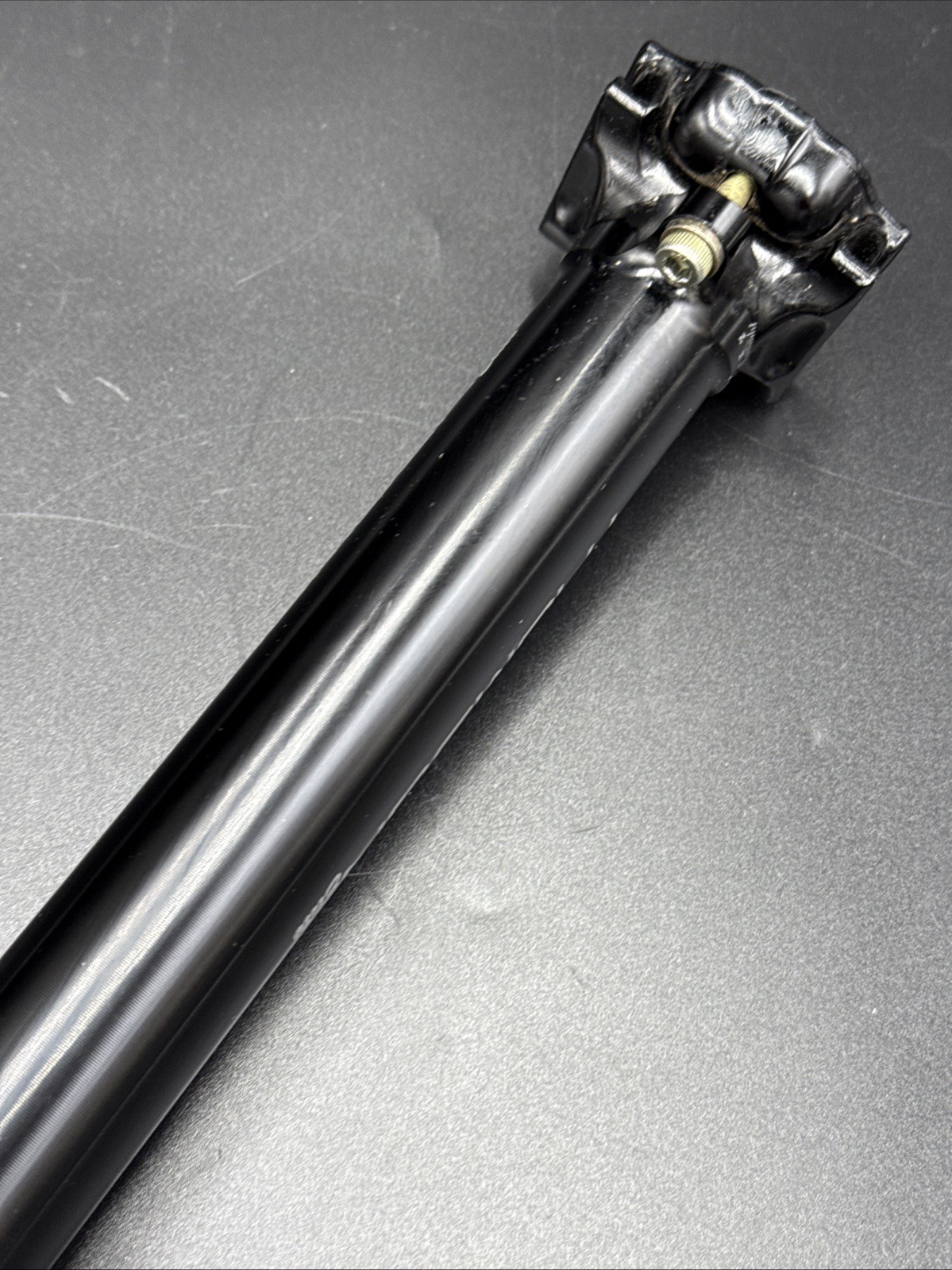 THOMSON Elite Zero Setback 30.9mm x 367mm Black Seatpost NEAR MINT USED