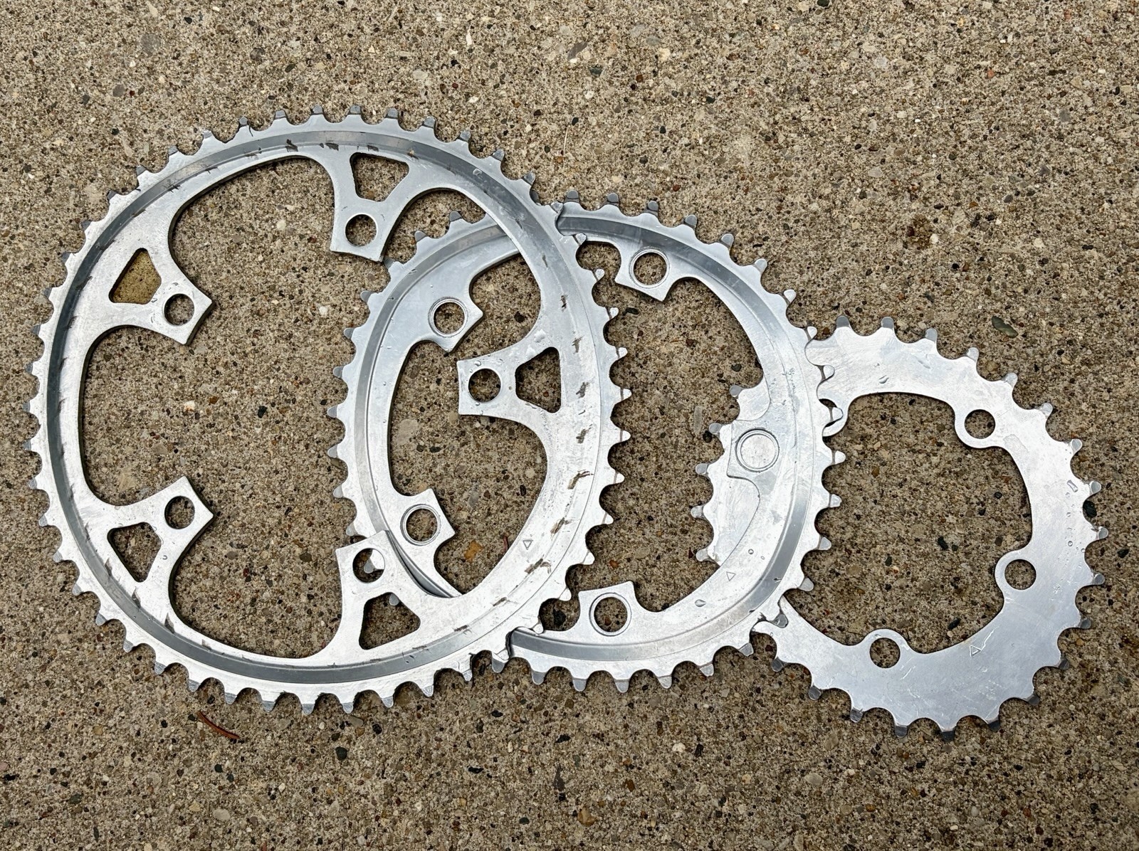 Sakae Ovaltech Chainrings 110 74 Crankset Crank Vintage Biopace Oval SR 28 38 48