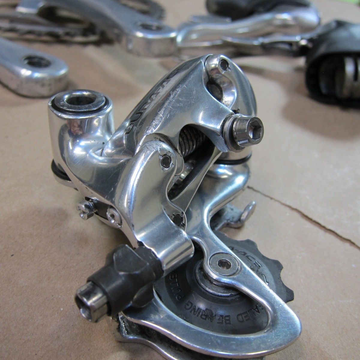 Shimano Dura-Ace 7700 9-Speed Partial Groupset 53/42 175mm Road Vintage