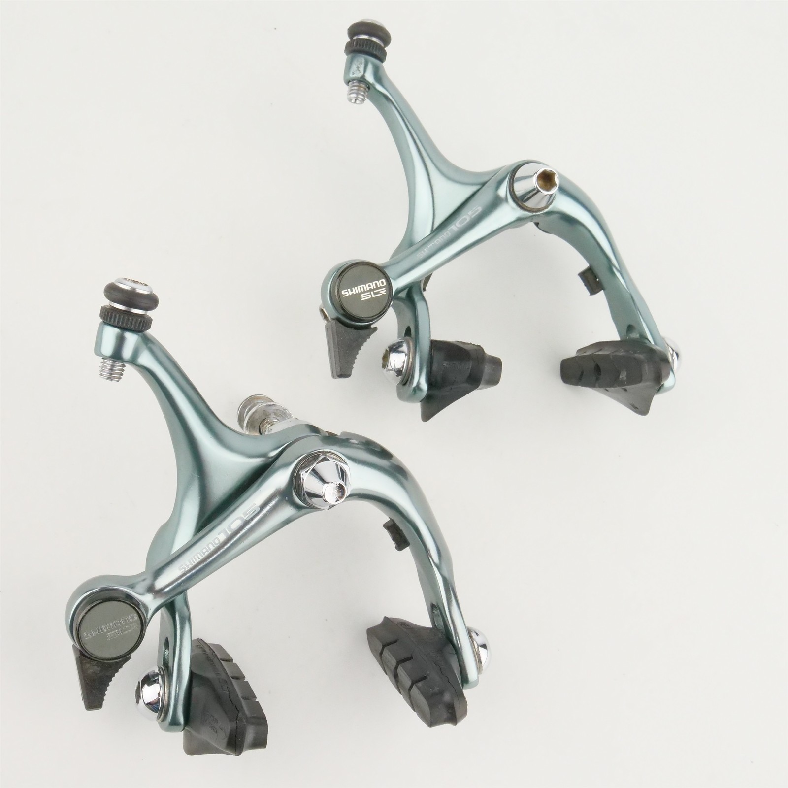 Shimano 105 BR-1050 Rim Brake Calipers Pair Long Reach Side Pull Road Vintage
